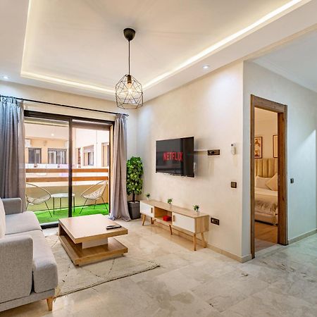 Jolie & Luxueux Appart A Gueliz - 100% Equipe Marrakesh Ngoại thất bức ảnh