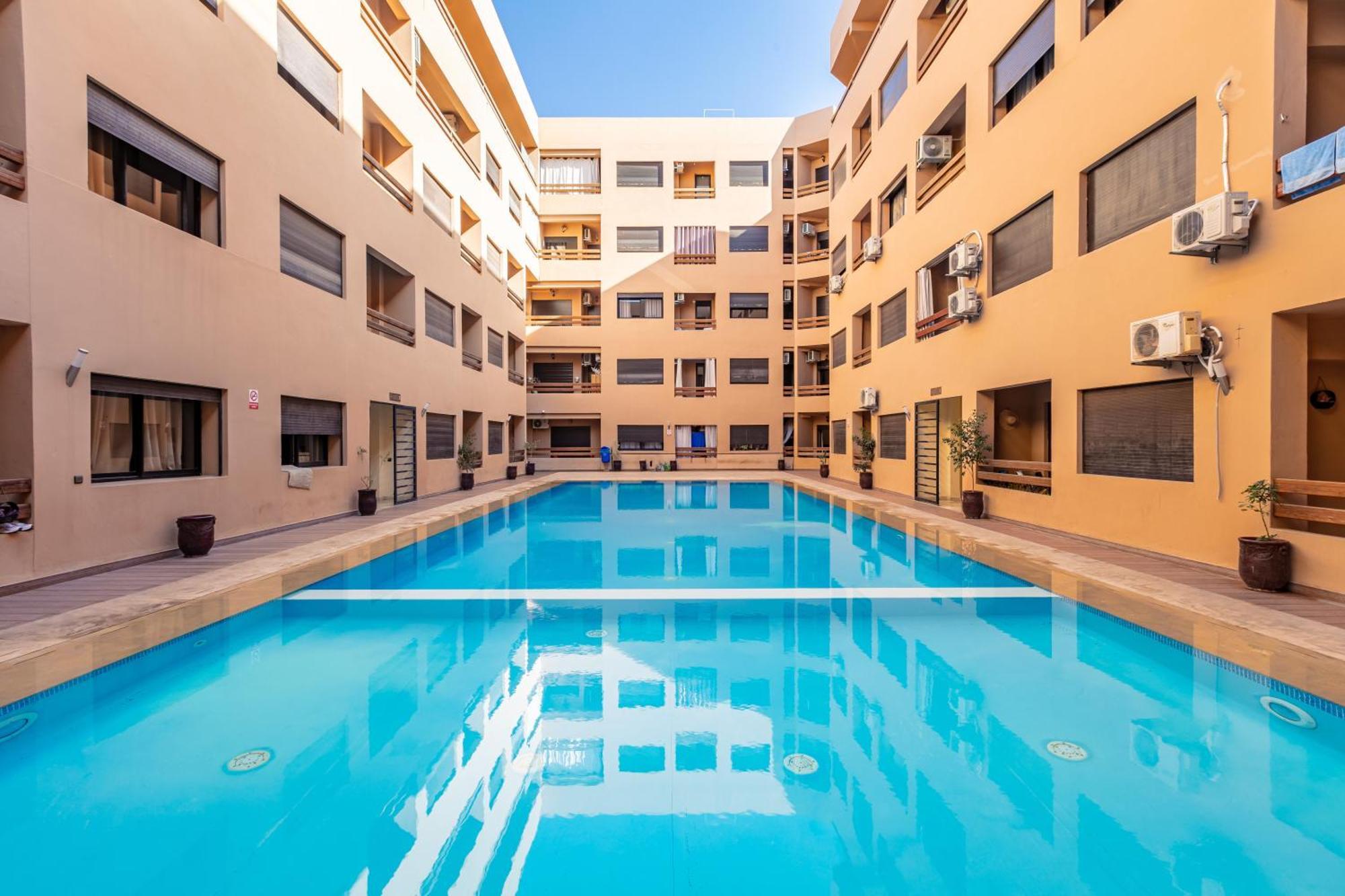 Jolie & Luxueux Appart A Gueliz - 100% Equipe Marrakesh Ngoại thất bức ảnh