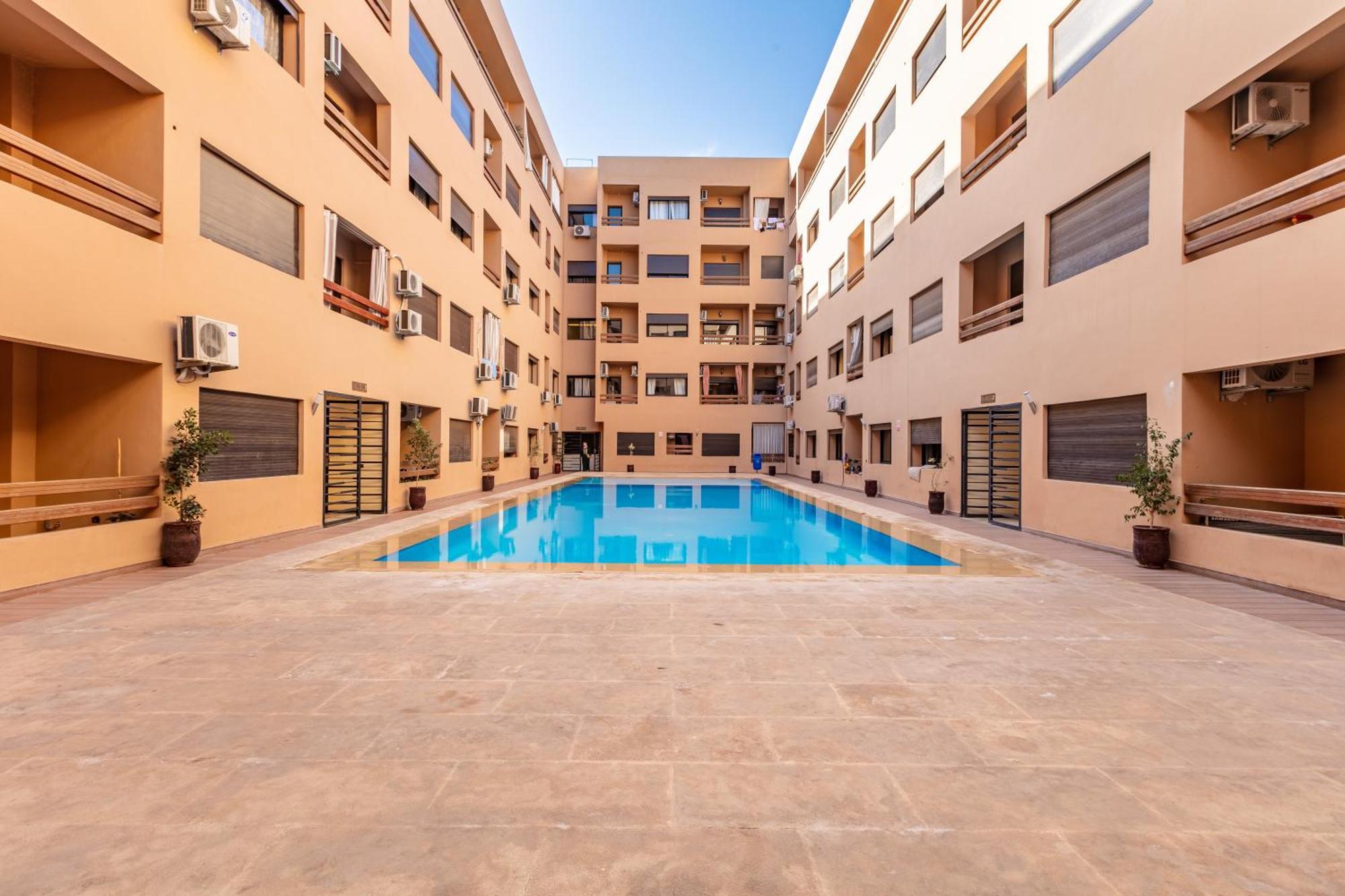 Jolie & Luxueux Appart A Gueliz - 100% Equipe Marrakesh Ngoại thất bức ảnh